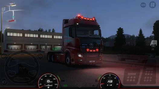 Background تحميل لعبة Truckers of Europe 3 للأندرويد 