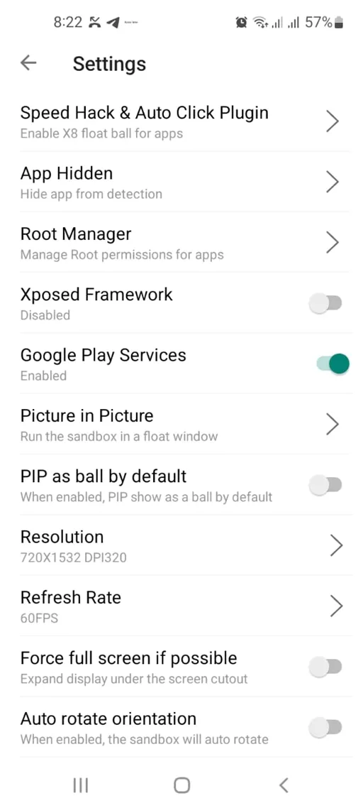 تطبيق X8 Sandbox مهكر