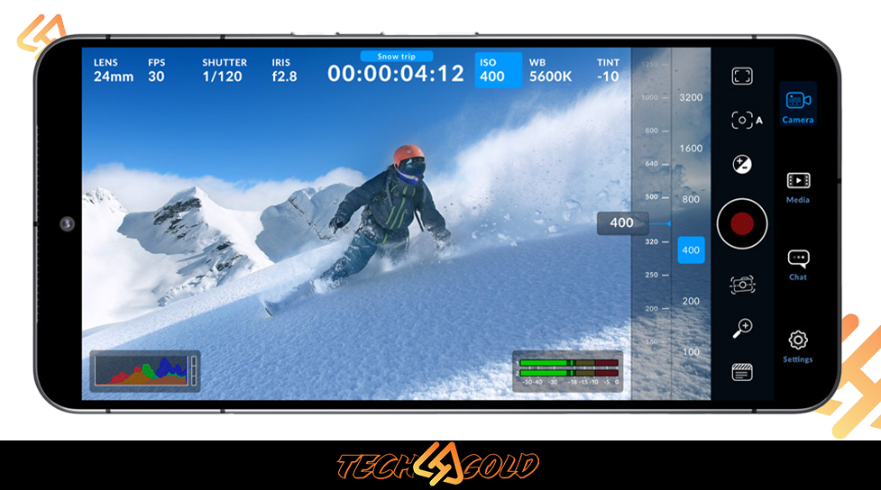 Background تطبيق BlackMagic Camera Apk بلاك ماجيك كاميرا لكل الهواتف 