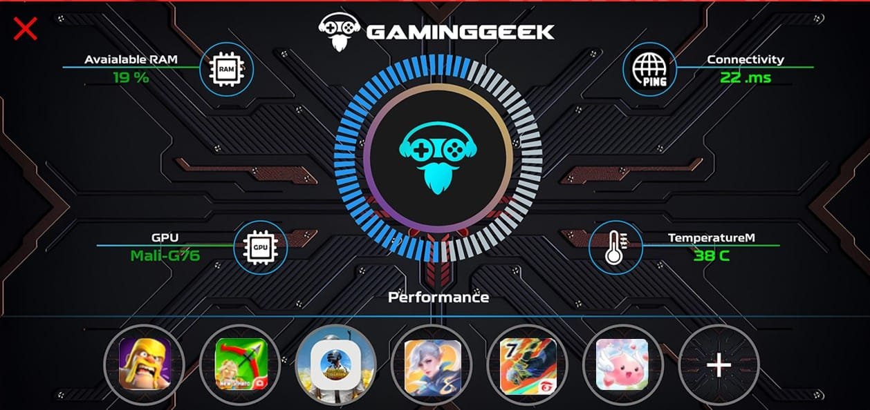 Background تحميل جيم تربو Gaming Geek لكل الهواتف 