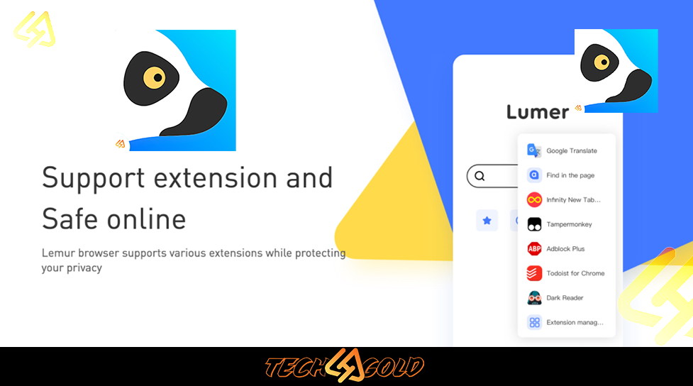 Background تحميل تطبيق Lemur Browser متصفح بلا حدود 